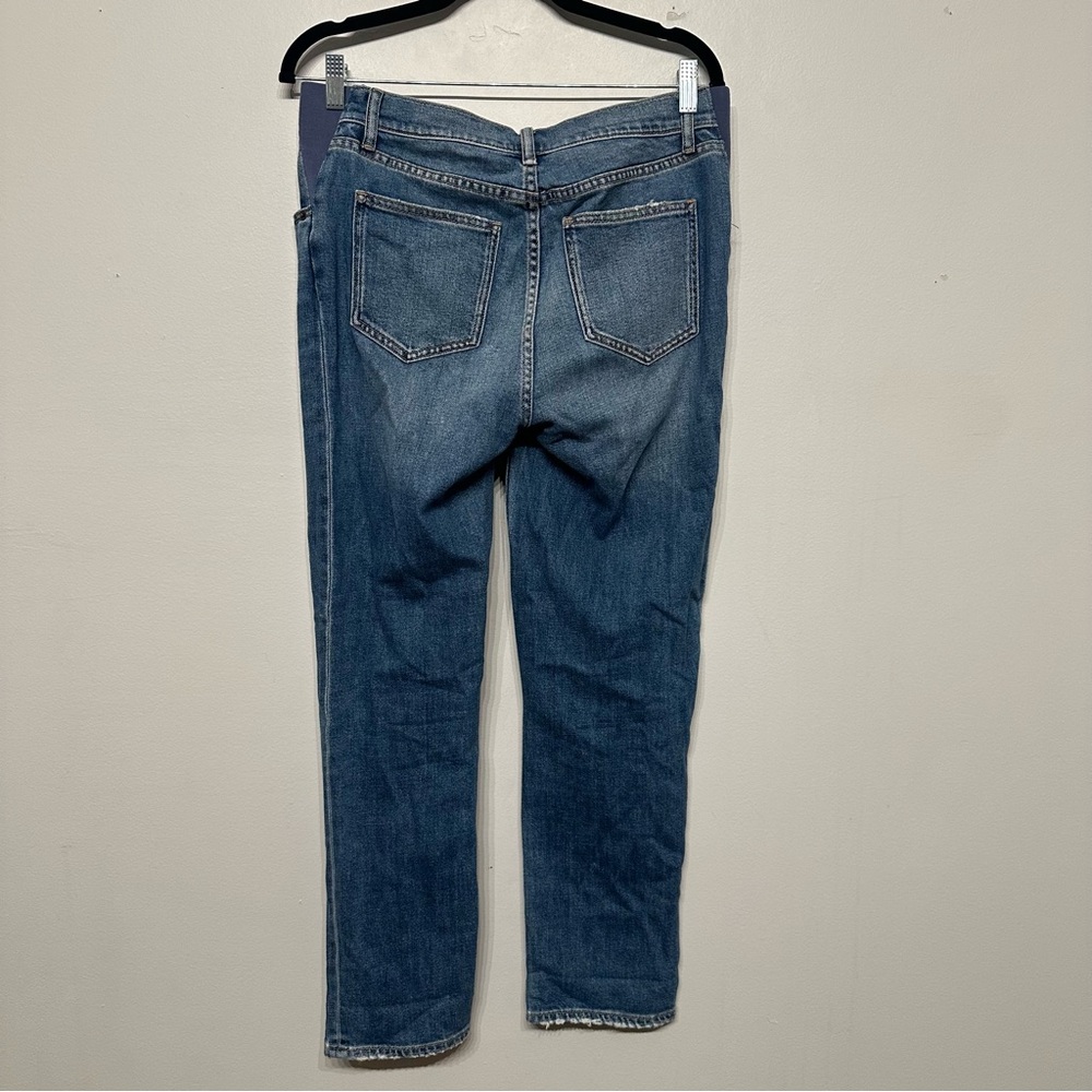 Hatch The Boyfriend Straight Leg Maternity Jeans 26 - Picture 6 of 9